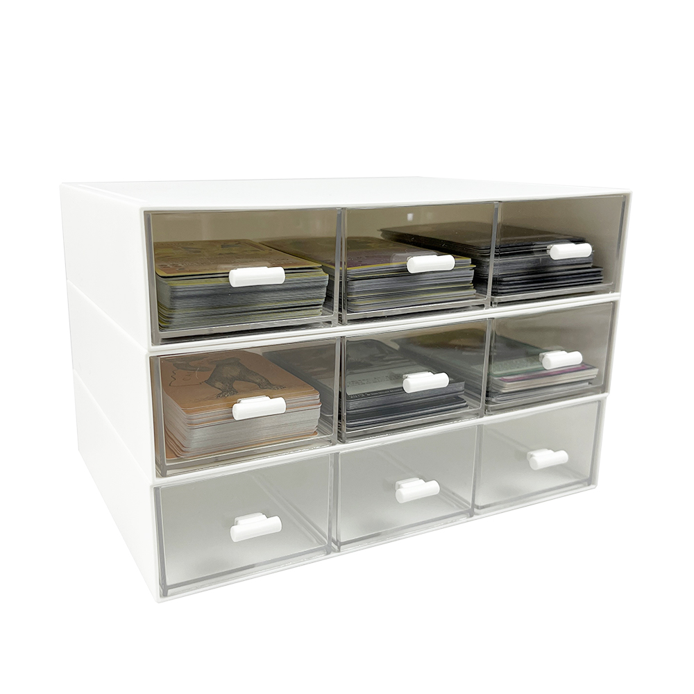 klar Karte Deck Kasten, Karten organisator für Spielkarten, Sammelkarten-Aufbewahrung sbox für alle Sammelkarten spiele