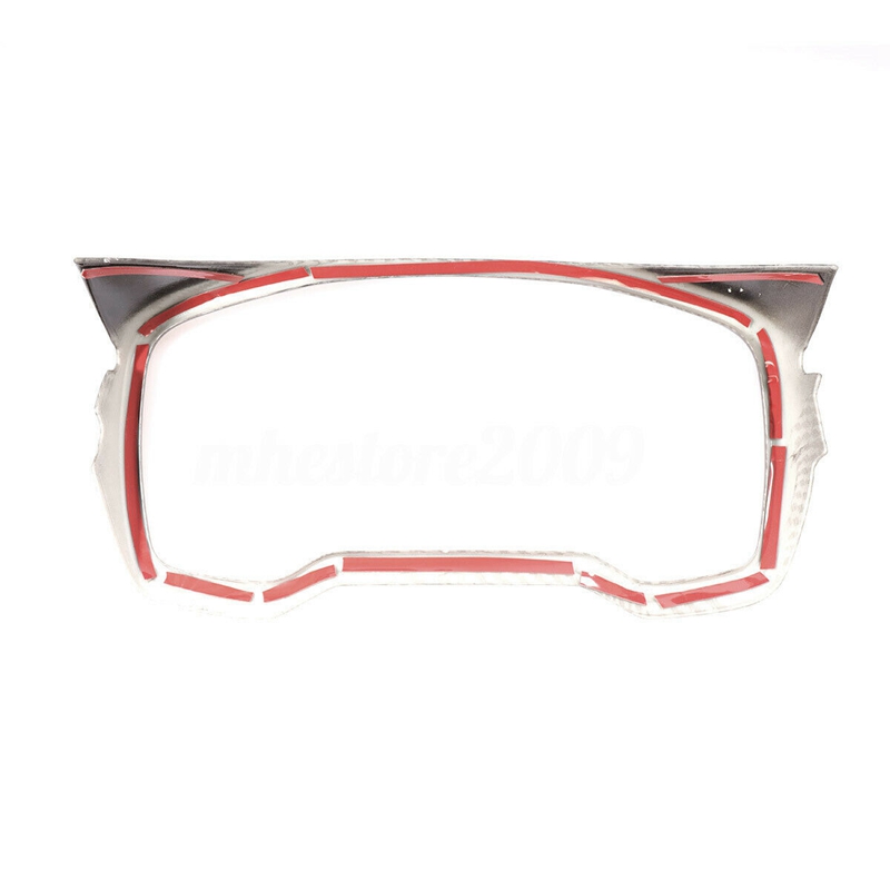 for Toyota Corolla Dashboard Instrument Gauge Cover Trim Fit Matte Carbon Fiber