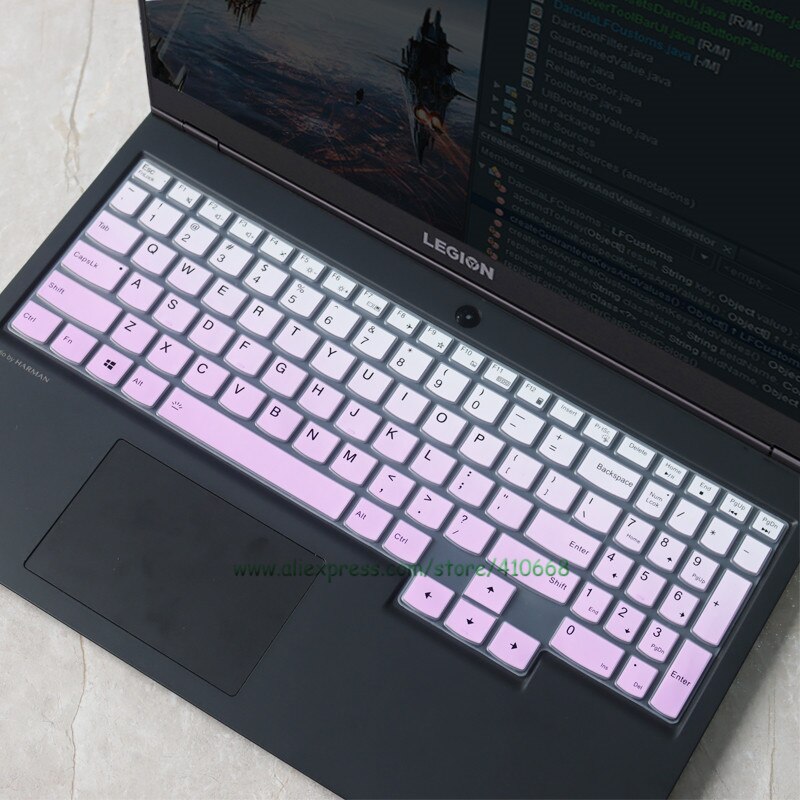 Dla LENOVO LEGION 5 17arh05h 17imh05 17 imh 17arh 17ach6h 17arh05h 17 17.3 cal silikonowa klawiatura laptopa pokrywa skóry Protector