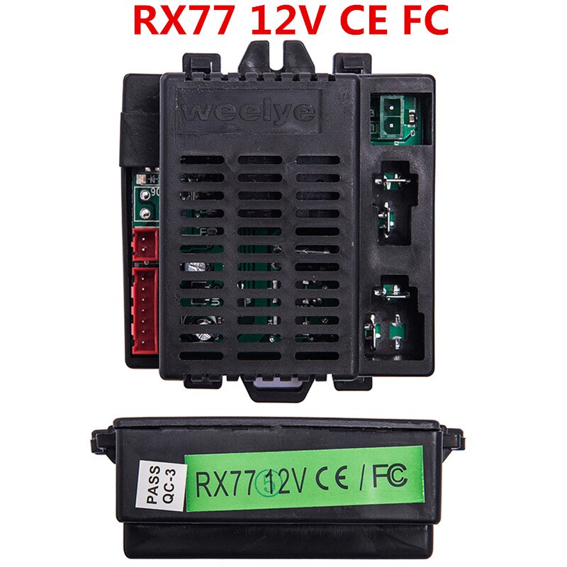 Weelye elektryczny samochód dziecięcy 2.4G odbiornik zdalnego sterowania Bluetooth, Wellye, zabawki do jeżdżenia RX23 RX37 RX18 RX7 RX41: RX77 12V FCCE