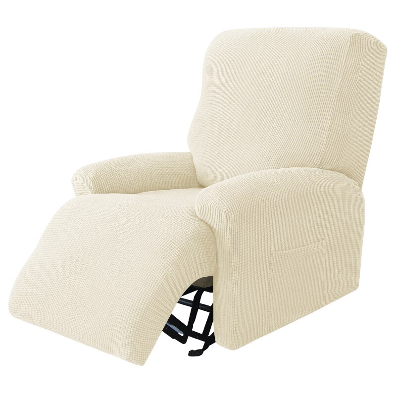 Polar Fleece Recliner Cover Split Relax All-inclusive Lazy Boy Chair Cover Lounger Single Couch Sofa Slipcovers Armchair Covers: 3776-ZHS-01