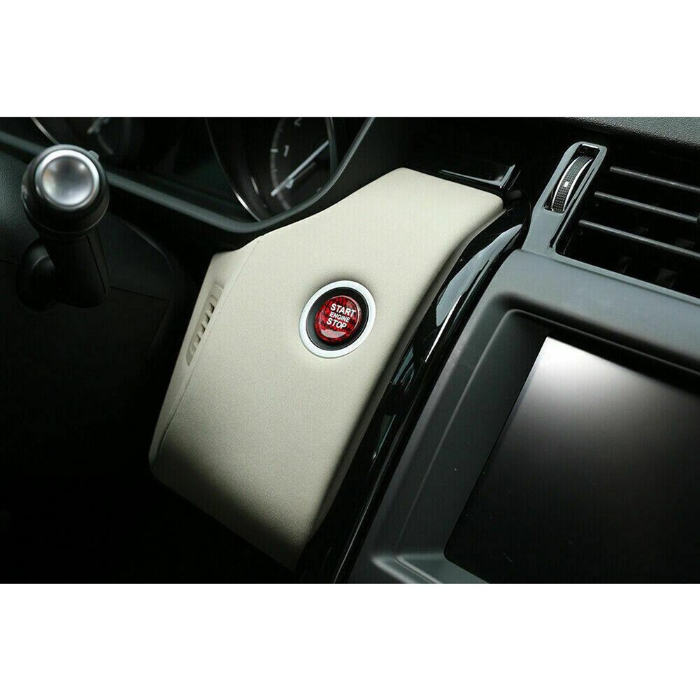 Engine Start Stop Button Cover Fit For Land Rover Range Rover Evoque Discovery Fit For Land Rover Discovery 5 LR5