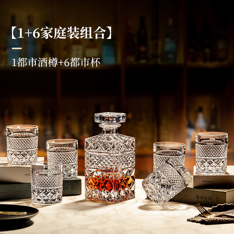 Kristallen whiskyglazenset, gegraveerde bier- en waterglazen, barset, premium glazen drankfles- en bekercollectie.: Groente