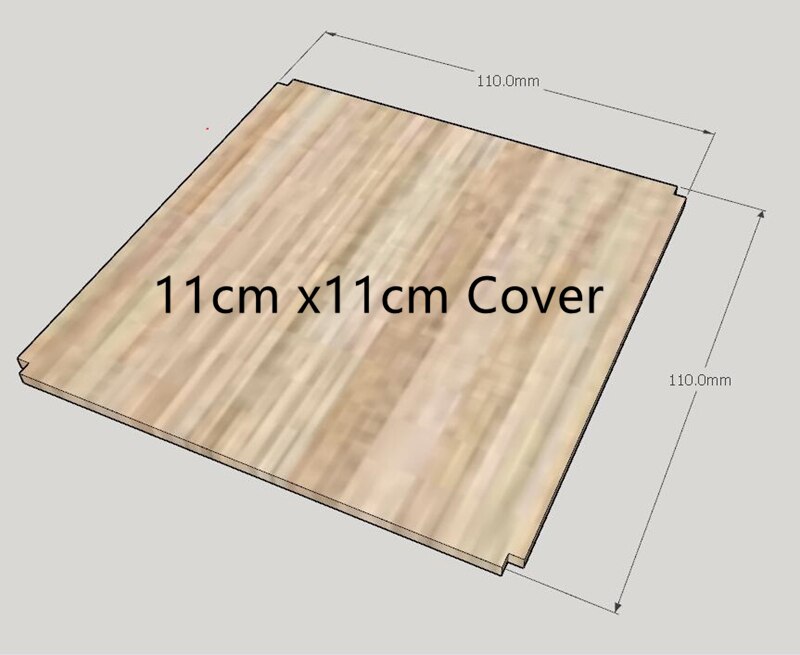 Broken Token Box Size 11cm Arbitrary Combination Diy Wooden Cover Storage Box Store Card For Games Board Games Parts