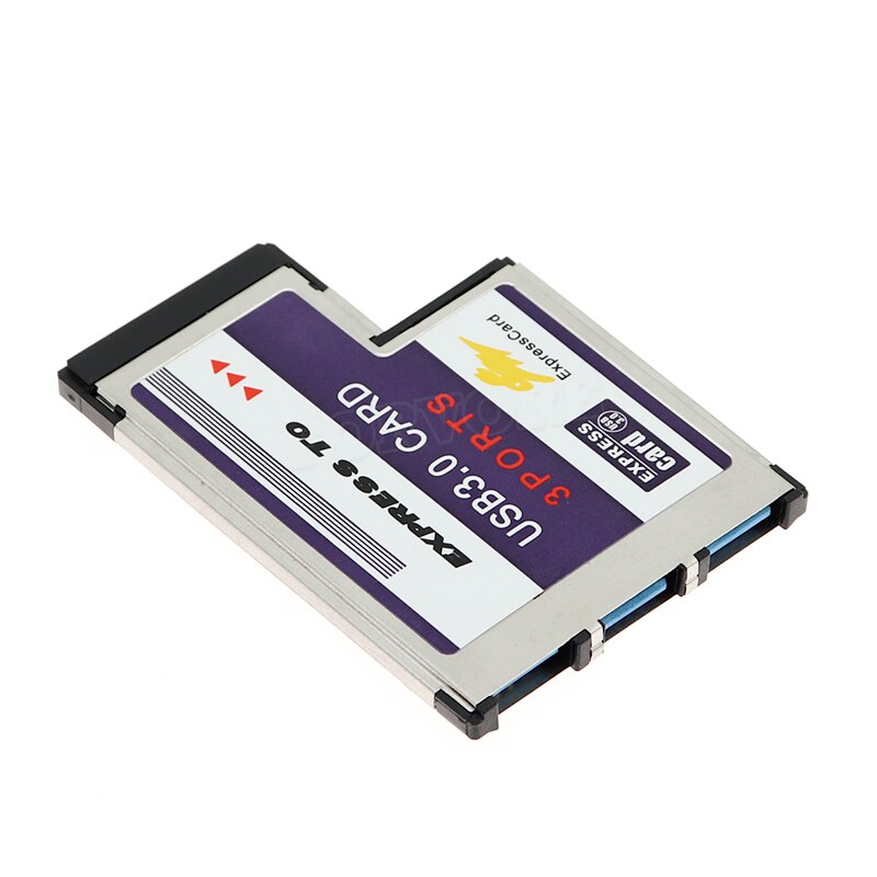 3 Hafen Versteckte Innen USB 3,0 USB 3,0 zu Expresscard äußern Karte 54 54mm Adapter konverter