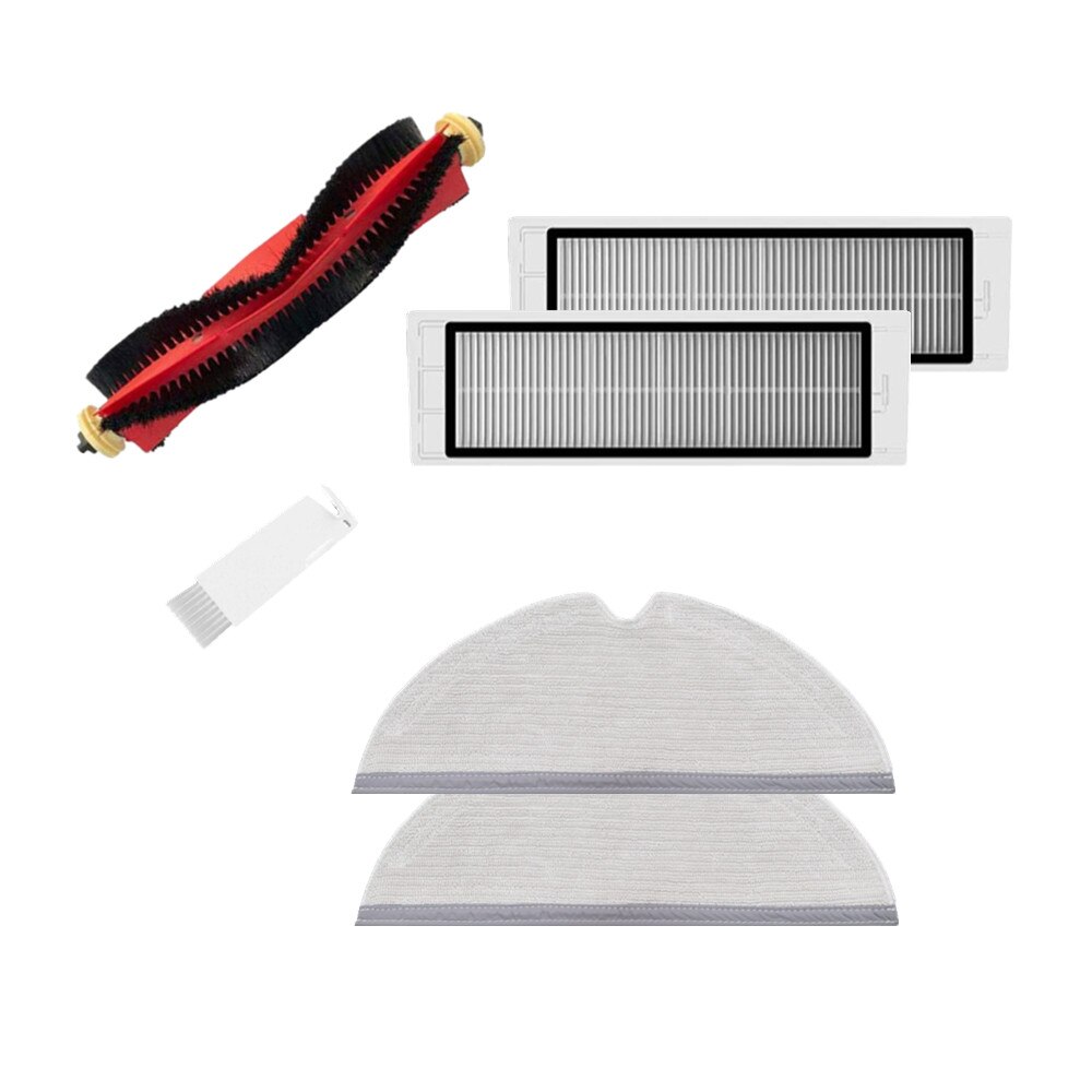 Kit d'accessoires pour aspirateur robot Xiaomi roborock S50 s51 S6 S5 Max, brosse principale amovible, brosse latérale, filtre de vadrouille