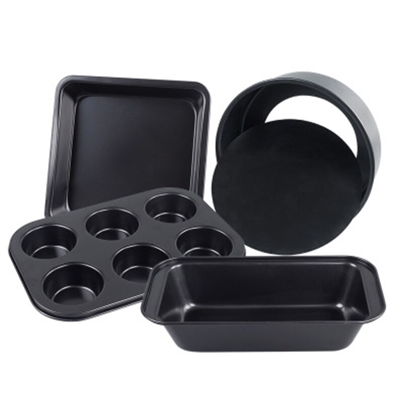 CAKEHOUD Keuken Bakken Tools Set Oven Thuis Beginners Maken Biscuit Cake DLY Gebak Mold Carbon Staal Pizza Maken Gereedschap: Blauw