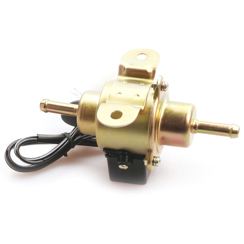 12V Universal Low Pressure Petrol Gas Diesel Electric Fuel Pump 1/4 Tubing For Motorcycle ATV Jeeps Trucks Marine