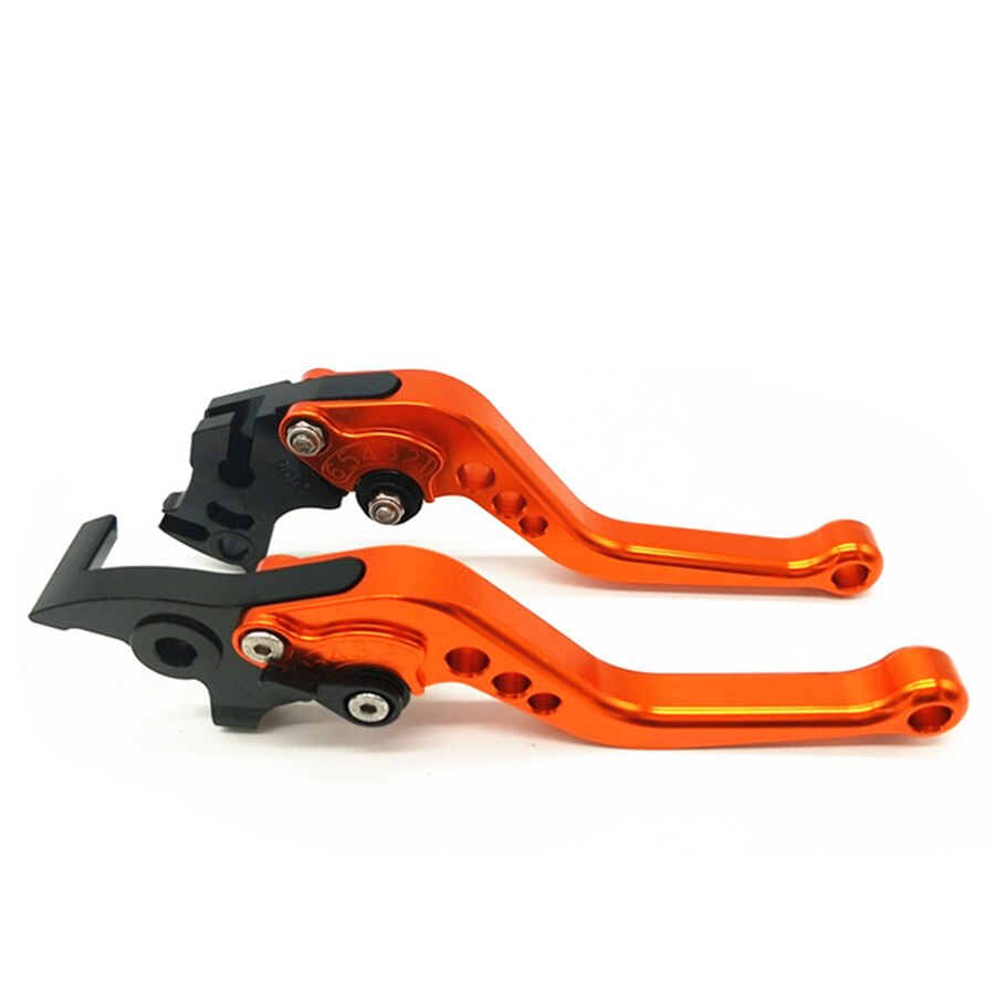 CNC Brake Clutch Levers For KTM Duke 125 200 390 RC125/250/390 Orange