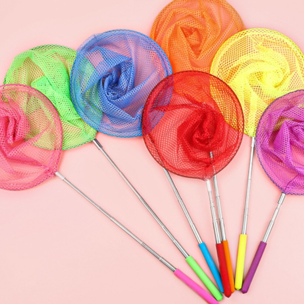 Retractable Butterfly Net Set Insect Catching Net for Catching Insects And Small Fish Caterpillars Ladybug Vets Outdoor Tools