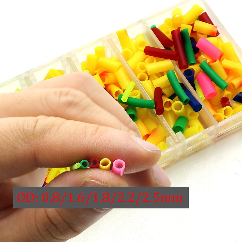 Assorted Pole Float Fishing Rubbers Sleeve boxed Carp Fishing Float Accessories Coarse Feeder Fishing Tackle