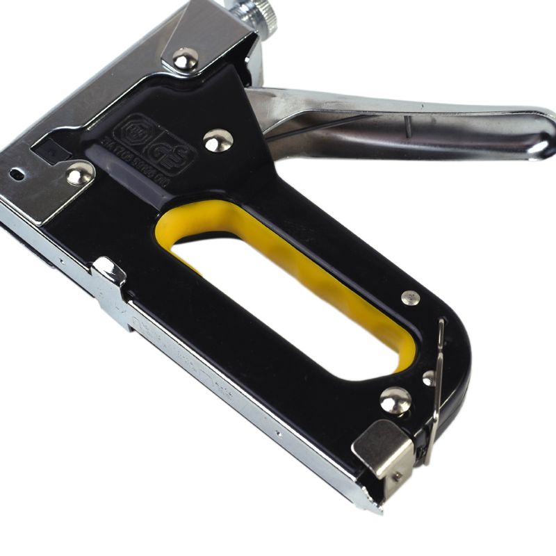 Kraftigt häftverktyg 3 in 1 handmanövrerad kraftfull manuell häftpistol häftpistol 72xd