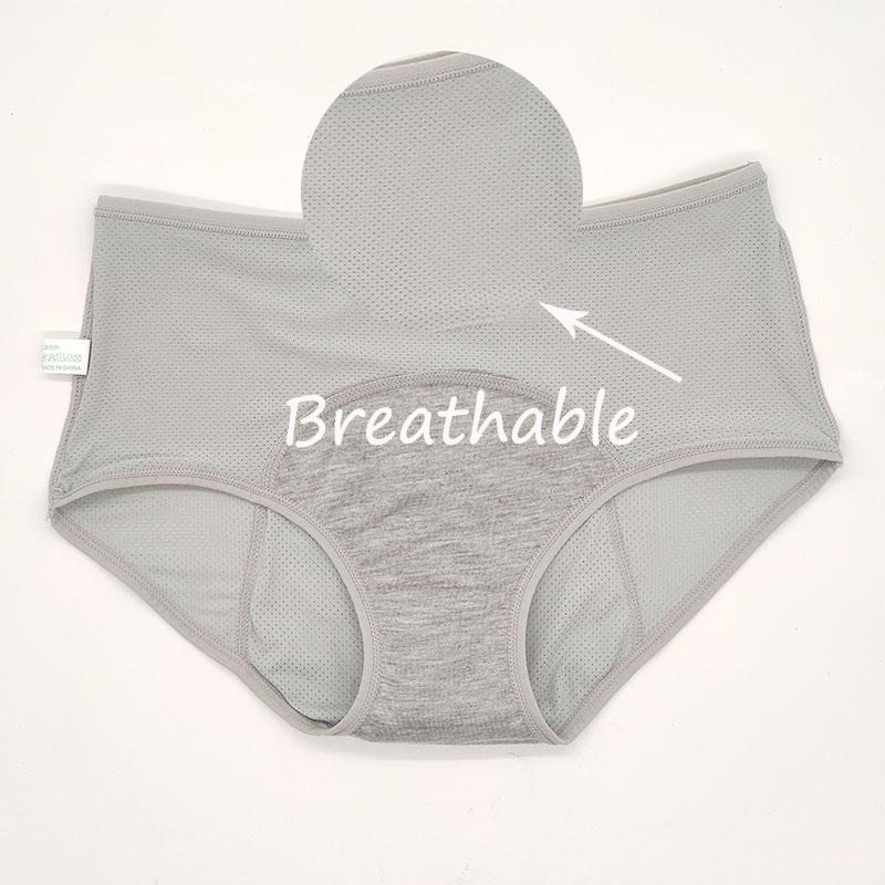women's Leak Proof Pants Menstrual Transparent Waterproof Briefs Physiological plus size Underwear
