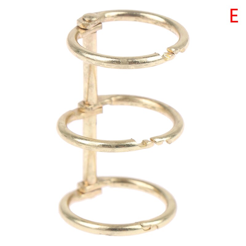 Notebook Binder Calendar Binding Iron Ring Office Supplies: E
