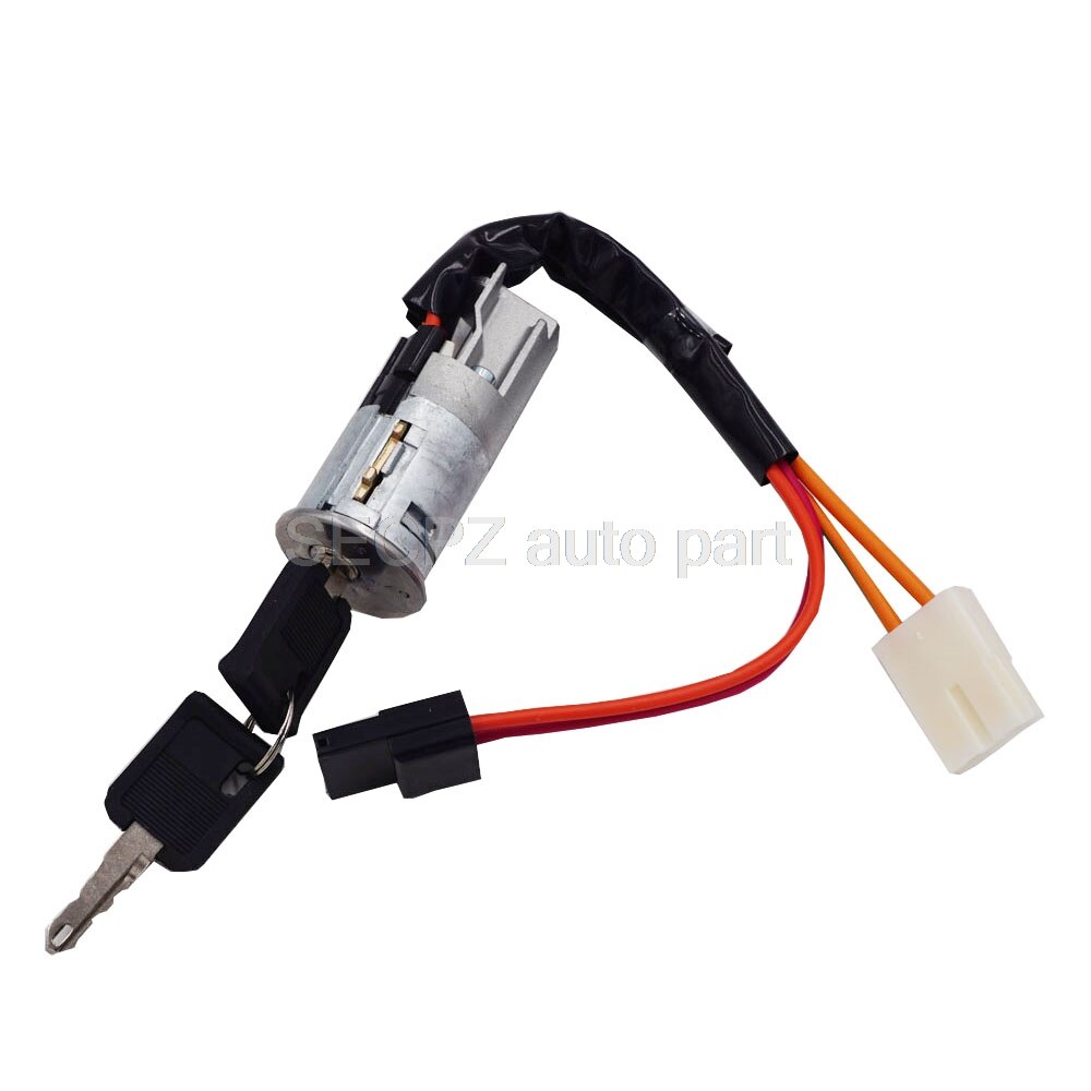 Ignition Switch Lock Barrel Set with Keys for RENAULT TRAFIC VAUXHALL VIVARO NISSAN PRIMASTAR 2001 7701038365