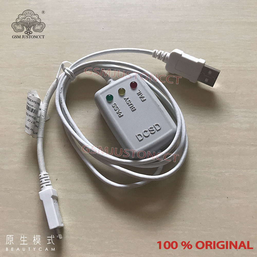 DCSD Ingenieurwesen-Kabel für iPhone iPad, violette Bildschirmlinie, Lesen, Schreiben, Festplatten, Daten entsperren, WLAN
