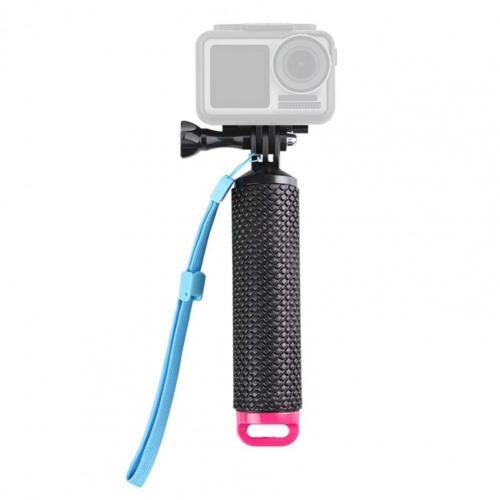 Portable Handheld Gimbal Stabilizer Surfing Diving Underwater Buoyancy Selfie Stick Rod for DJI Osmo Action Camera: Red