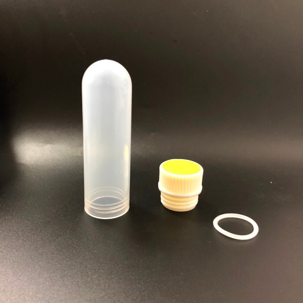 30 stk/parti 27.5*107mm 30ml plast centrifugerør skruelåg rundbundet reagensglas rigeligt rør hætteglas klar beholder laboratorium