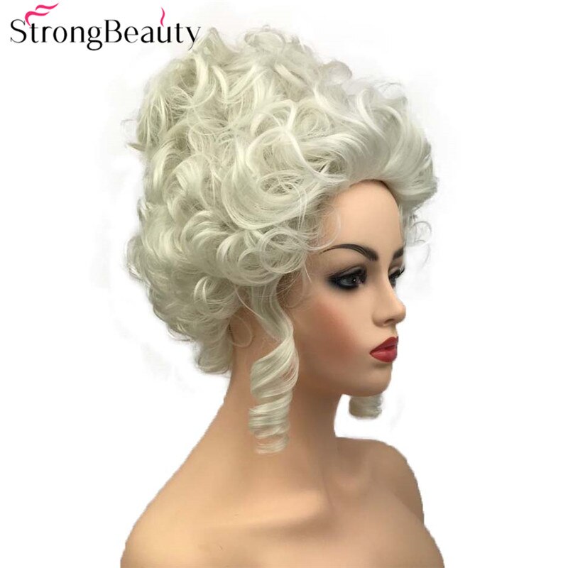 StrongBeauty Synthetische Lockige Haar Perücke Marie Antoinette Perücke Frauen Cosplay Perücken