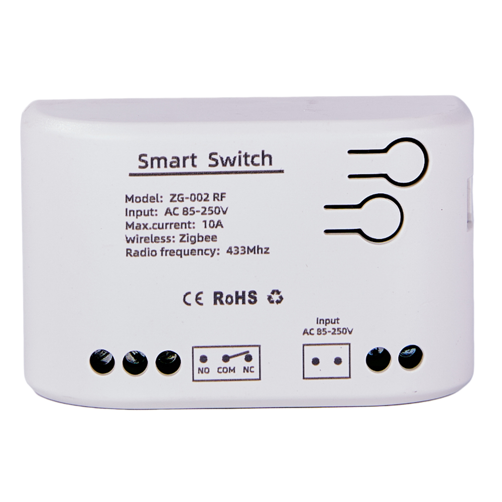 1CH Tuya inteligentny przekaźnik Zigbee moduł odbiorczy przełącznik AC/DC 12V 24V RF433 bezprzewodowy pilot zdalnego sterowania z inteligentnym życiem Alexa Google