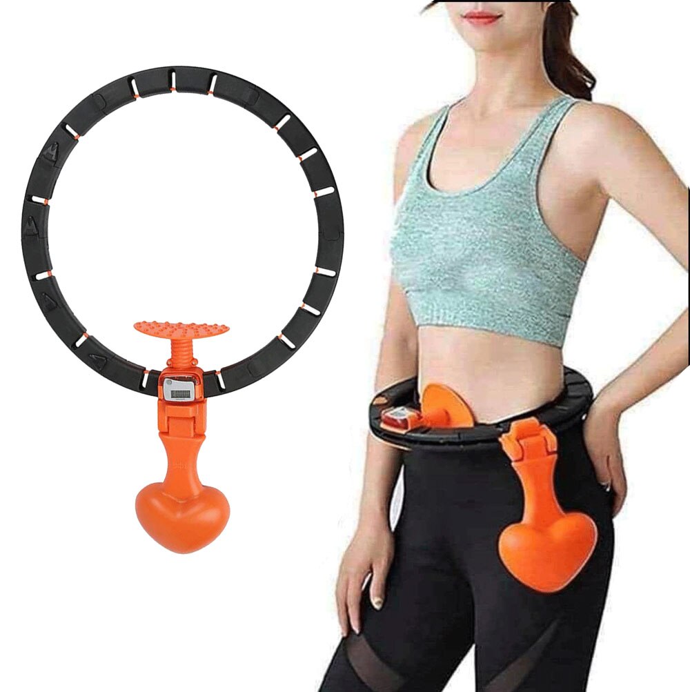 Hulahoop Fitness Smart Roterende 360 ° Met Toerenteller En Gewicht Roterende 10150
