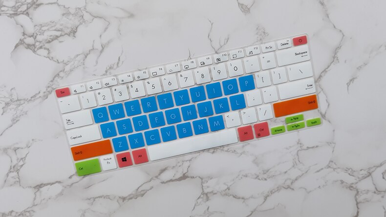 Funda protectora de silicona para teclado ASUS ZenBook S, UX393EA, ux393ja, UX393, UX392, EA JA, 13,9 &#39;&#39;, , , UX3000E: candyblue
