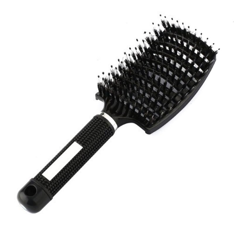 Detangling Nylon Bristle Brush Detangle Hairbrush Grandado