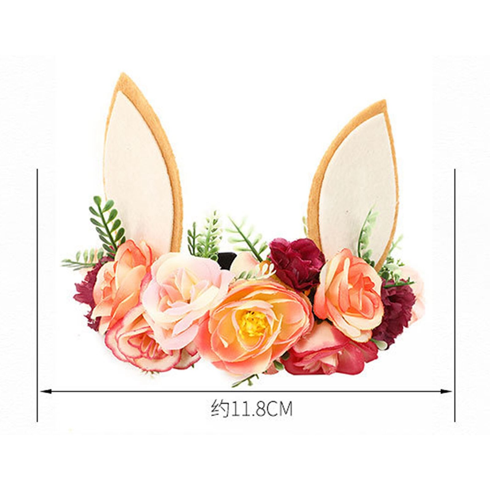 Citgeett Leuke Pasen Dag Baby Kids Meisjes Baby Bloemen Hoofddeksels Hoofdband Hoofd Hoepel Haaraccessoires
