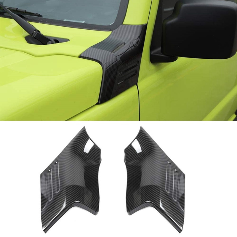 Pegatinas de cubierta angular para motor de coche Suzuki Jimny, accesorios de embellecedor para capó, ,: Default Title