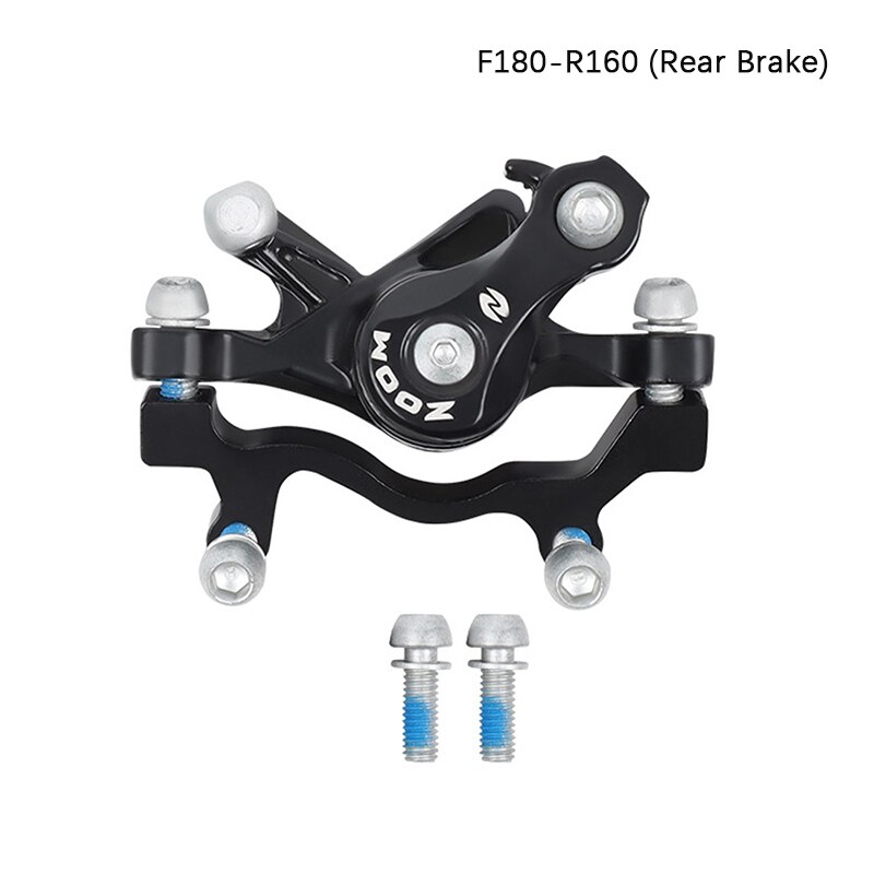 ZOOM Bicycle Disc Brake Aluminum Alloy F160 R160 Mountain Road MTB Bike Mechanical Caliper Disc Brakes Cycling Double Brake