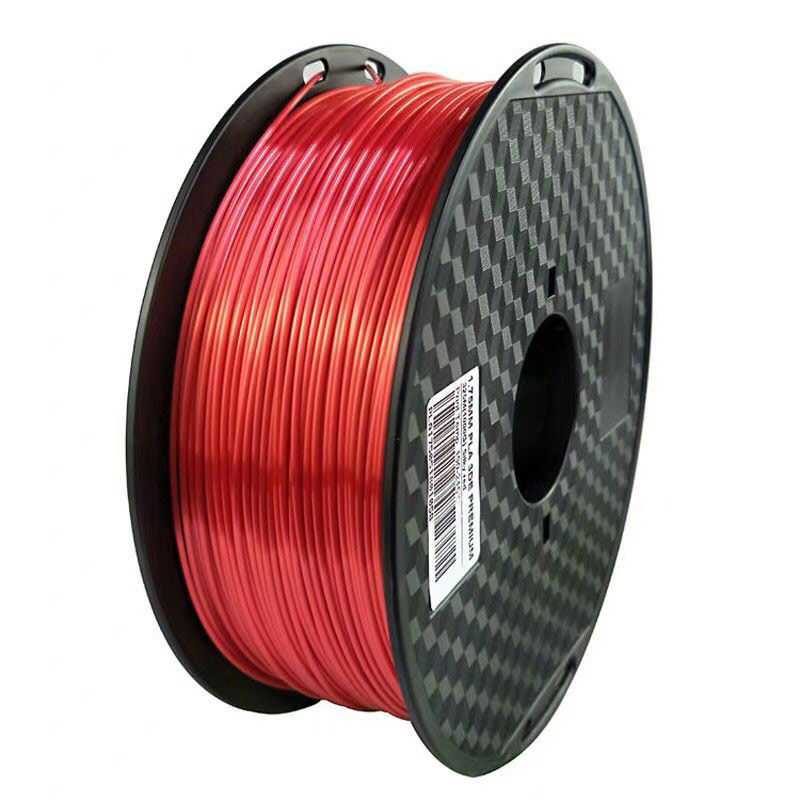 Zijderood 0.5kg 1.75mm pla 3d printerfilament advance zijdeglans printmaterialen 3d printmateriaal benodigdheden 3d filamento