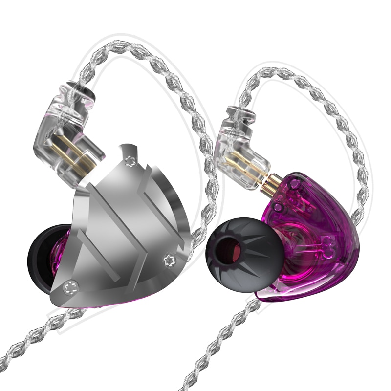 Cca C10 Pro 1DD + 4BA Hybrid Drivers In Ear Oortelefoon Hifi Monitoring Oortelefoon Headset Met 2Pin Connector Cca C12 c16 CA16 Zsx Zsn
