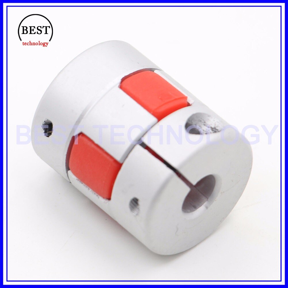 3pcs D=20mm L=30mm Plum coupling Spider Coupler Jaw Flexible Coupling Inner hole 4 to 8 mm 4/5/6/6.35/7/8mm 6.35x8mm