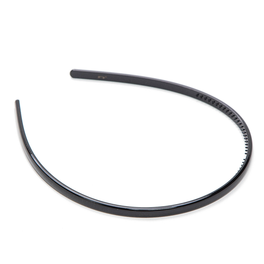 Elastic Plastic Leopard 1 pc Mens Women Unisex Black Hair Head Hoop Band Sport Headband Hairband Accessories