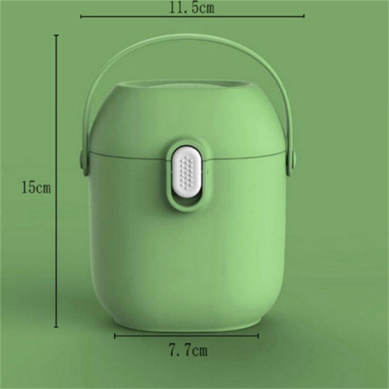 Portable Baby Food Storage Box Essential Cereal Cartoon Infant Milk Powder Box Fruit Snacks Feeding Food Storage Container Box