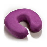 Memory Foam Pillow Nek U-vorm U-vormige Hoofdsteun Auto Flight Travel Soft Nursing Kussen 5: Paars