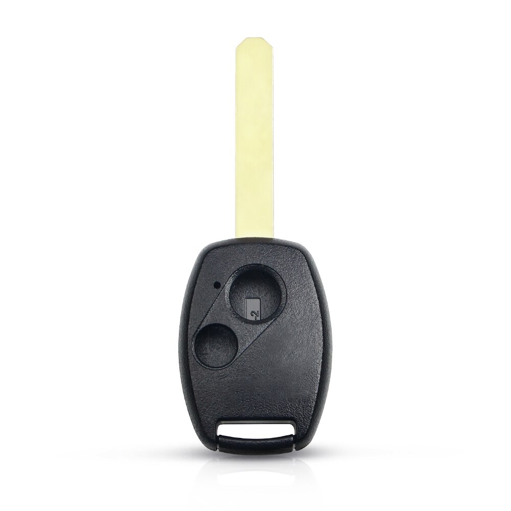 Dandkey-carcasa de llave remota de coche, 2/3/4 botones, para HONDA CR-V, Accord, Civic, CRV, Pilot, JAZZ Fit, Odyssey, Ridgeline Insight: 2 buttons