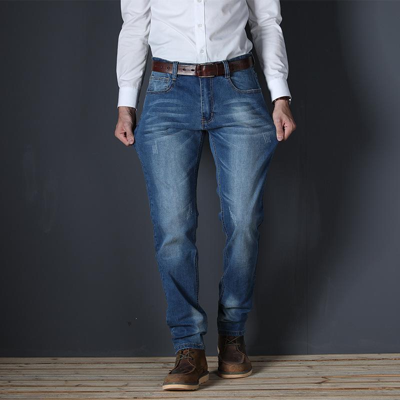 Farkut miesten #39 housut puuvilla farkut drect myydä extra iso mies super iso plus koko 28-42 44 46 48: 42