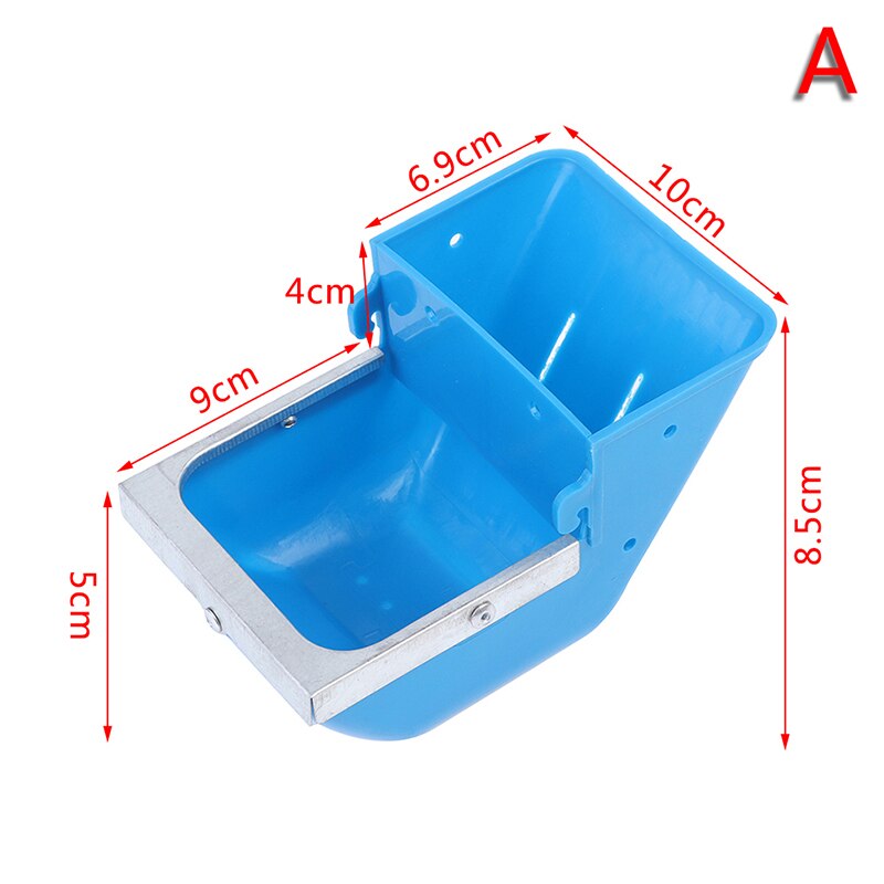1PC Rabbit Feed Box Hopper Rabbit Cage Rabbit Anti Pickling Feed Trough rabbits Feeders food box Farm: A