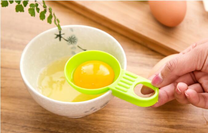 5 stks/partij Ei Separator Wit Yolk Sifting Home Kitchen Chef Eetkamer Koken Gadget Ei Divider Gereedschap ENX 032