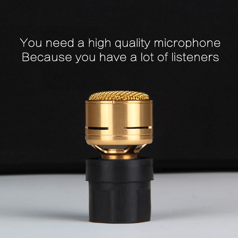 Microfoon Kern Cartridge Vervanging Capsule Reparatie Onderdelen Core voor Draad en Draadloos