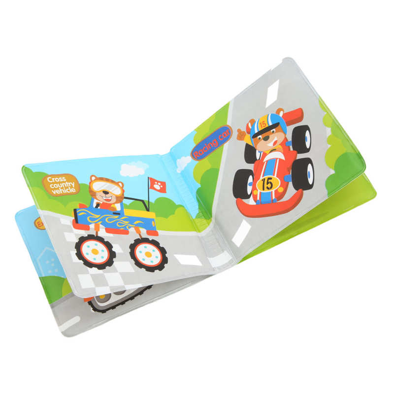 Infant Bath Book EVA Foam Bath Book for Bathroom for Bedroom for Travel