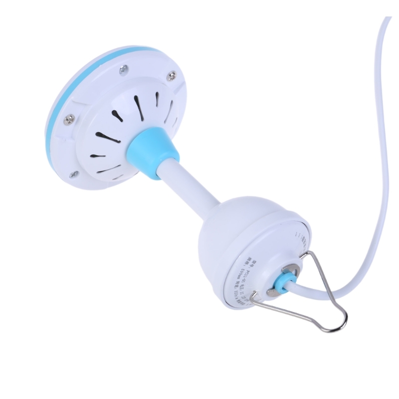 Ventilador teto portátil 20 polegadas 12V Mini ventilador teto suspenso com interruptores externos 896C