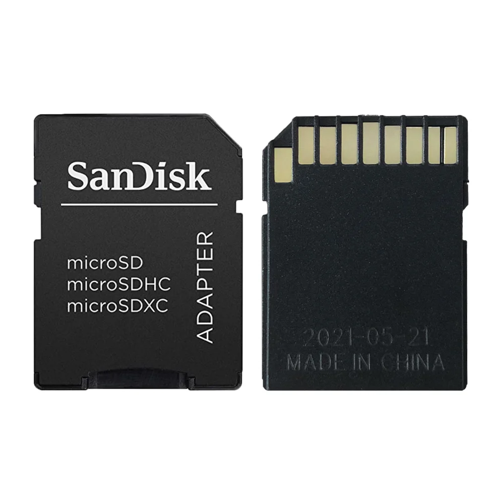 Adaptador de tarjeta de memoria SanDisk Micro SD a SD, adaptador MobileMate Duo, tarjeta TF a tarjeta SD, lector microSD para convertidor de cámara Loptop