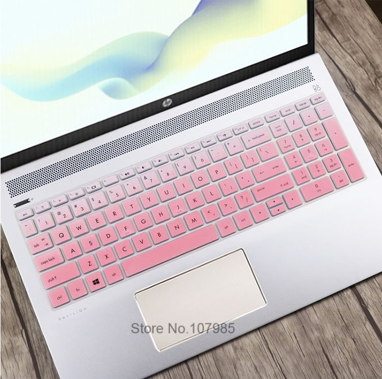 15 15.6 inch Laptop Keyboard Cover Protector Film For HP Spectre x360 15.6 15-ch011nr 15-ch004na (with number zone)