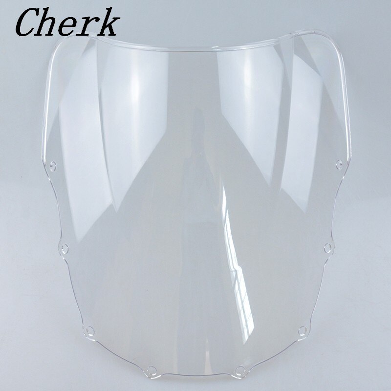 Pare-brise transparent Double bulle pour moto | Kawasaki ZZR400 1993-2007 ZZR600 1993-2004
