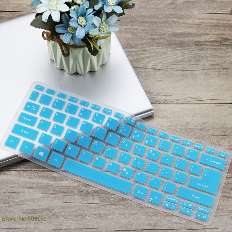 Laptop Silicone Keyboard Cover Protector Skin For Acer Aspire 5 A514-52 A514-52K A514-52G A514-52KG A514 52G 52K 52 14'' 8565U: Blue
