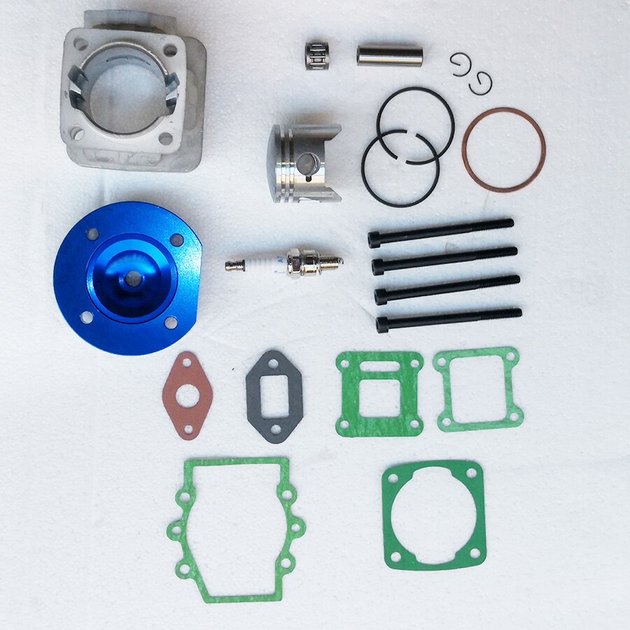 44mm Cylinder Assy Big Bore Kit 2 Grooves For 44-6 47cc 49cc 2 stroke engine Mini Dirt ATV Pocket Bikes Minimoto
