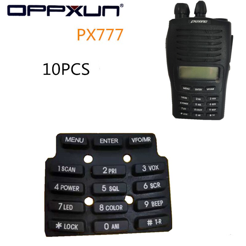 OPPXUN-10 piezas para teclado de alta gama PUXING PX777 PX-777, botón de disco, duradero, adecuado, estable,