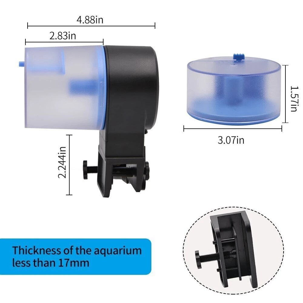SUNSUN – distributeur automatique de nourriture pour poissons d&#39;aquarium, avec WIFI et minuterie, résistant à l&#39;humidité, contrôle via application Mobile